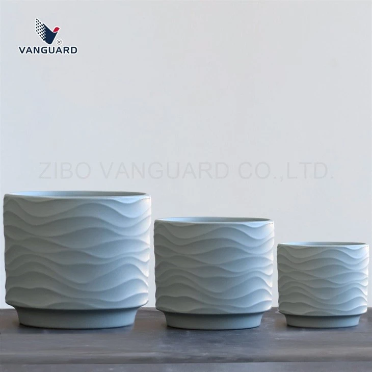 Ceramic Simple Succulent Pot factory